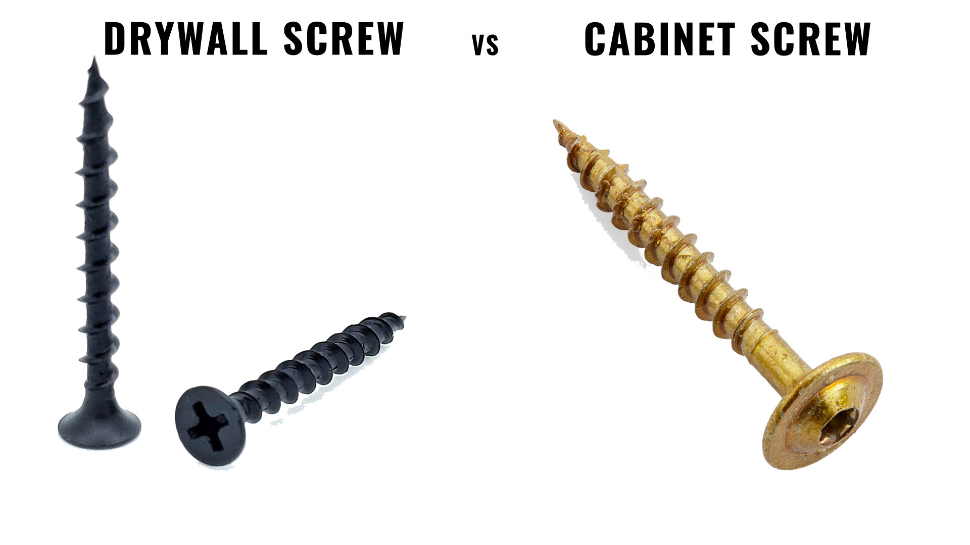 screw tip for kitchen sink screws